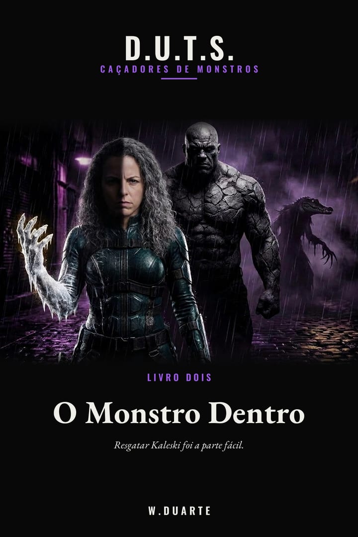 Capa do livro O Monstro Dentro