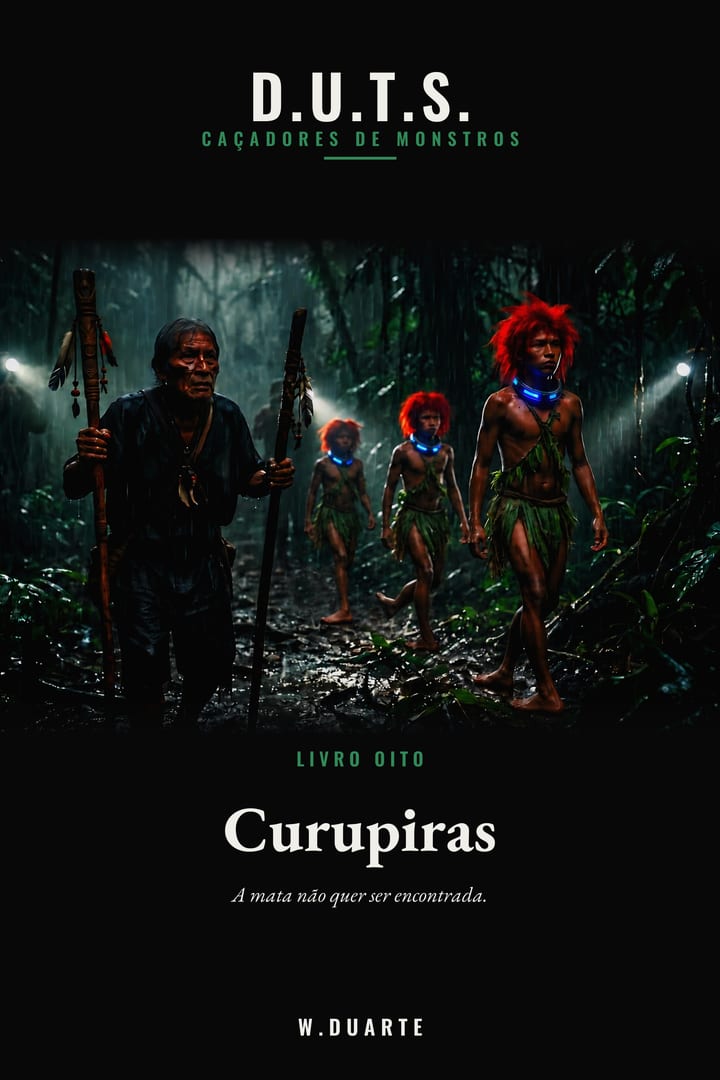 Capa do livro Curupiras